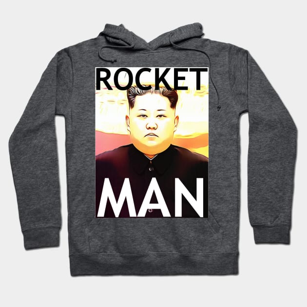 Rocket Man Hoodie by My Geeky Tees - T-Shirt Designs